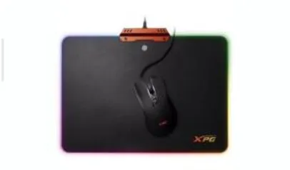 Kit Gamer XPG Infarex - Mouse Gamer M10, RGB + Mousepad Gamer XPG R10, RGB, Rígido, Control, 350x250x3.6mm