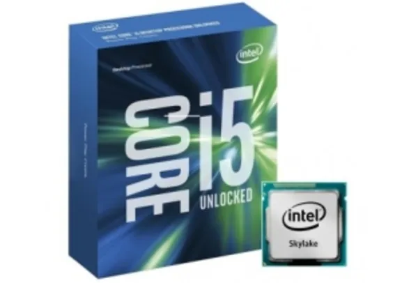 [PICHAU] Intel i5 6600K Skylake LGA 1151 3.9GHZ - R$ 964,99