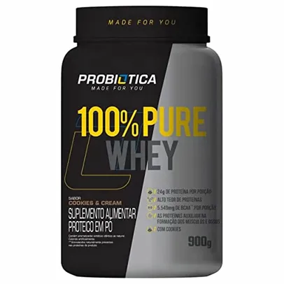 Pure Whey 100% - Probiotica  - 900g Cookies And Cream