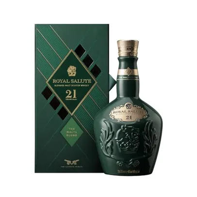 Whisky Escocês Blended Malt 21 Anos Royal Salute The Malts Blend Garrafa 700ml