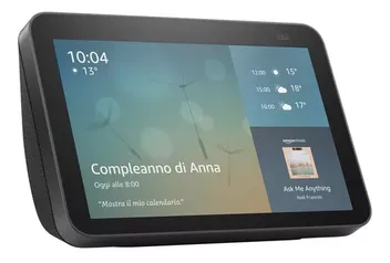 Amazon Echo Show 8 2nd Gen Assistente Virtual Alexa 8  Preto