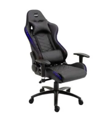 [AME R$1029 ] Cadeira Rgb Galaxy Thunder Preto - Dazz