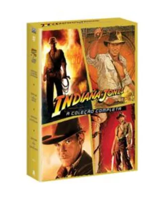 Saindo por R$ 25: Dvd Quadrilogia Indiana Jones | Pelando