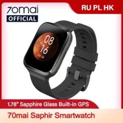 Saindo por R$ 666: Smartwatch 70mai Saphir | R$666 | Pelando