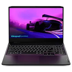 Notebook Gamer Lenovo Ideapad 3i 5 15.6'' FHD I5-11300H 512GB SSD 8GB GTX 1650 4GB Linux Preto - 82MGS00200