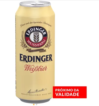 Cerveja Erdinger Tradicional Weiss Lata 500ml