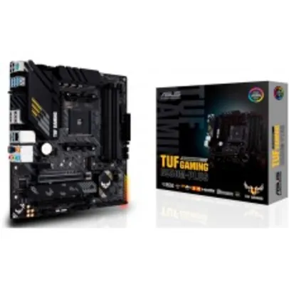 Placa Mãe Asus TUF Gaming B550M-Plus, Chipset B550, AMD AM4, mATX, DDR4