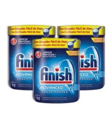 Kit Finish Pówer Pówder (Pó 1Kg) 3 Unidades - R$42