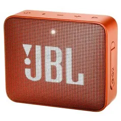 Caixa de Som Bluetooth Go 2 Orange JBL com Bluetooth e à Prova de Água