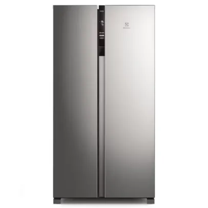 REEMBALADO: Geladeira Electrolux Frost Free Inverter 435L Efficient Inox IS4S - 110V