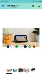 Echo Show 5 - Smart Speaker com tela de 5,5" e Alexa - Cor Preta