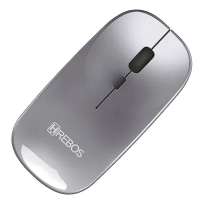 Product photo Mouse Sem Fio Usb Bluetooth Computador Tablet Recarregável Hrebos