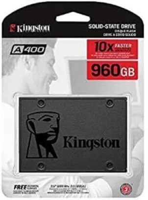 Saindo por R$ 759,75: (Prime) SSD, Kingston, SA400S37/960GB | Pelando