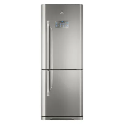 Geladeira Refrigerador Frost Free Inox 454l Bottom Freezer Electrolux DB53X
