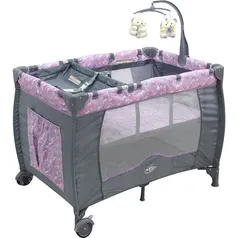 Berço Portátil Plus Borboleta - Baby Style (SC 178 com frete)