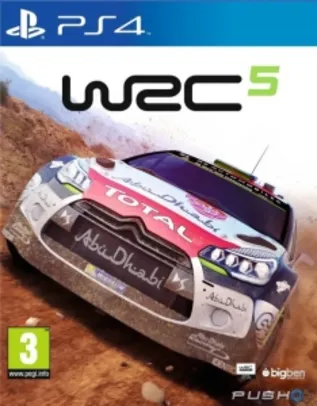 WRC 5 Rally Championship - PS4 - $27
