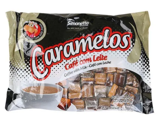 Caramelo Cafe Com Leite 600g