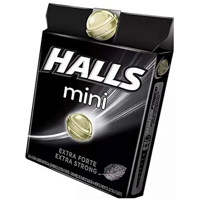[Prime] Bala Mini Extra Forte Halls 15g | 10 unid | R$ 2,11 cada