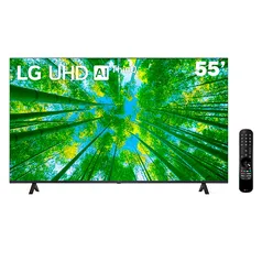 Smart TV LG 55&quot; 4K 55UQ7950 HDR Inteligência artificial ThinQ 3X HDMI 2.0 WiFi Smart Magic Alexa Google