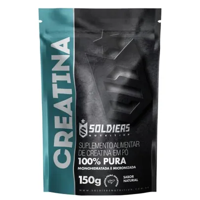 Creatina Monohidratada 150g - 100% Pura Importada - Soldiers Nutrition