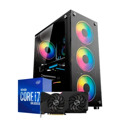 Pc Gamer Enifler Intel Core i7 10700F, RTX 3060, 16GB RAM, SSD 480GB, Hayom