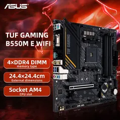 Placa mãe Asus Tuf Gaming B550m (wi-fi) nova!