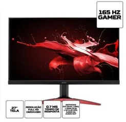 [APP]Monitor Acer KG271 27 polegadas 165hz | R$1395