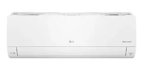 Ar condicionado LG Dual Inverter Voice  split  frio 9000 BTU  branco 220V S4-Q09AA31B