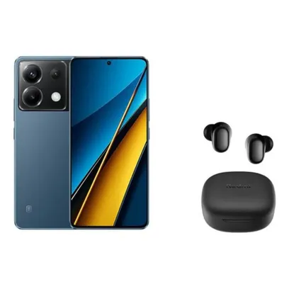 Foto do produto Poco X6 5G 8/256gb Azul + Brinde Fone Buds 6 Play Xiaomi