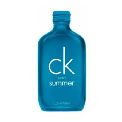 Saindo por R$ 199: One Summer Calvin Klein Compartilhado Eau de Toilette - 100ml | R$199 | Pelando