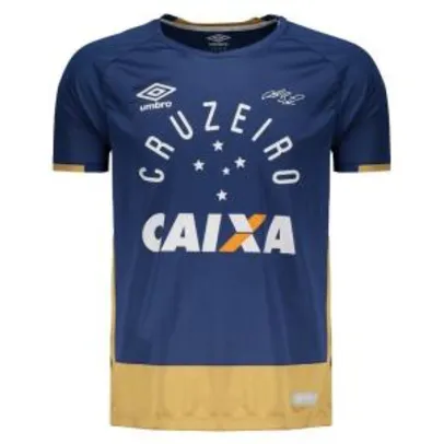 Saindo por R$ 72: Camisa Umbro Cruzeiro Goleiro 2016 1 Fábio - R$ 72 | Pelando