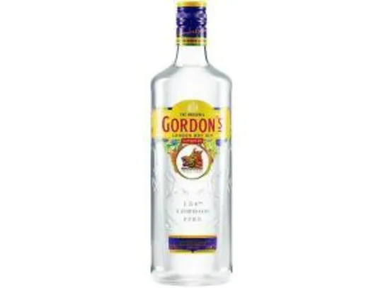 Gin Gordons London Dry Clássico e Seco 750ml | R$43