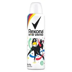 Desodorante Aerosol Antitranspirante Rexona Now United 150ml