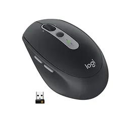 Mouse sem fio Logitech M585 com Conexão USB Unifying ou Bluetooth com Easy-Switch para até 2 dispositivos e Pilha Inclusa