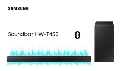 [APP] Soundbar Samsung 200W HW-T450 | R$855