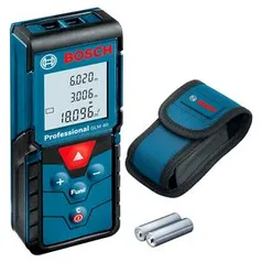 Trena Laser Bosch GLM 40 Alcance 40m Com Bolsa Protetora