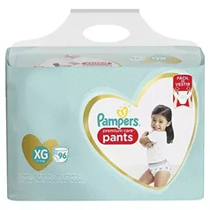 [Leve4Pague3]Fralda Pampers Pants Premium Care XG 96 unidades