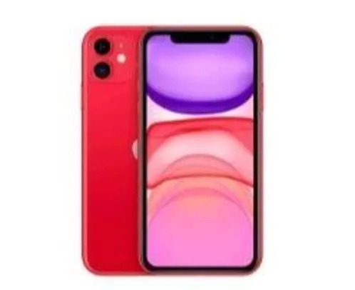 (Cliente Ouro) Iphone 11 apple 256gb red | R$4402