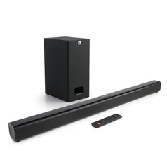 Soundbar JBL Cinema SB130 2.0 Canais 55W Com Bluetooth e Subwoofer Com Fio - JBLSB130BLKBR