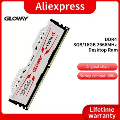 [IMPOSTOS INCLUSOS] Memória RAM Gloway 16GB (1x16) 2666MHz