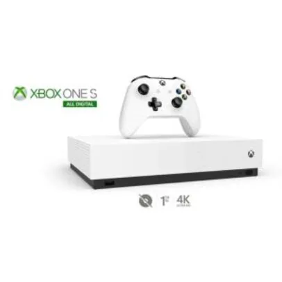 Console Xbox One S All Digital 1TB branco