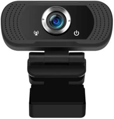 Webcam DecDeadl - Opções de 720P e 1080P com ângulo amplo e microfone R$82