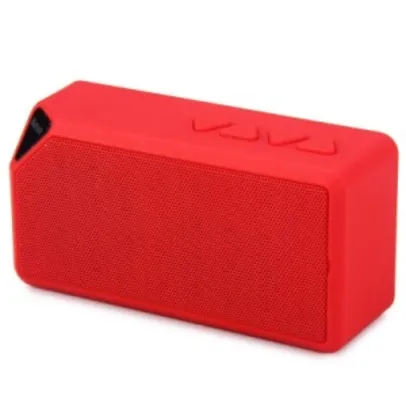 Caixa De Som Bluetooth Mini Speaker X3 Usb Fm Aux Tf por R$ 20