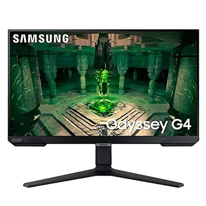 Monitor Samsung Gamer Odyssey G40 27", FHD 240hz 1ms, altura ajust., HDMI, Gsync e Freesync