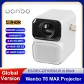 Wanbo t6 max projetor 4k