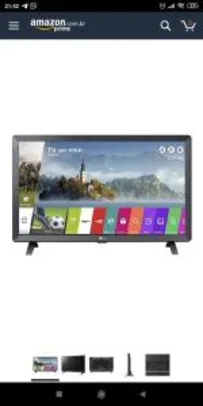 LG 24TL520S Smart TV Monitor 24" - R$627