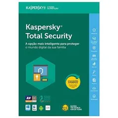 Kaspersky Total Security 2019 - Multidispositivos - 3 Dispositivos, 1 ano