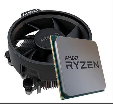 Processador AMD Ryzen 3 4100, 4-Core, 8-Threads, 3.8GHz (4.0GHz Turbo), Cache 6MB, AM4, 100-100000510MPK