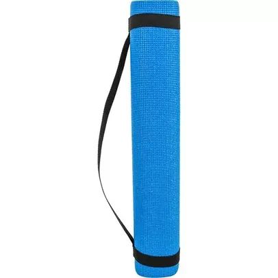 (AME R$ 15 | SC R$ 5) Tapete de Yoga 171x57cm azul - Life Zone