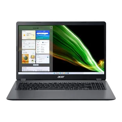Notebook Acer Intel Core i3-1005G1 8GB 1TB W11 15.6" Cinza A315-56-36DB